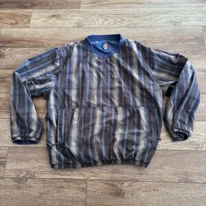 Vintage Sunice Golf Plaid Reversible Pullover